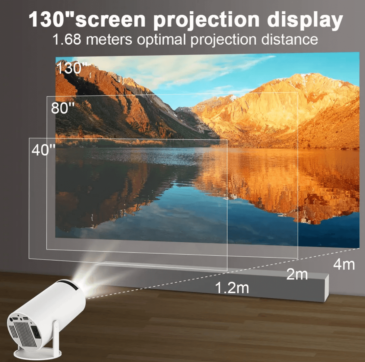 Mini LED 4k Projector